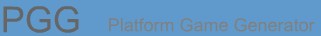 PGG - Platform Game Generator